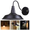 10.24 Wall-mounted Metal Light/Black