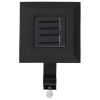 Outdoor Solar Lamps 6 pcs LED Square 4.7" Black