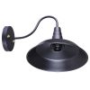 10.24 Wall-mounted Metal Light/Black