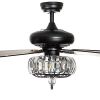 52 Mseel 5-Blade LED Ceiling Fan with Remote Control