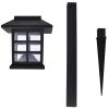 Outdoor Solar Lamp LED Light Set 12 pcs with Spike 3.4"x3.4"x15"