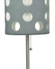 30"H GREY/WHITE RETRO TABLE LAMP