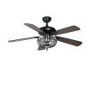 52 Mseel 5-Blade LED Ceiling Fan with Remote Control