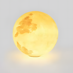 Full Moon Floor Lamp - Waterproof & Solar-Powered (Style: 1/pack)